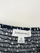 Load image into Gallery viewer, Warehouse Women’s Button-Up Midi Dress | UK12 | Blue