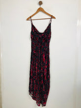 Load image into Gallery viewer, Arden B Women's Velvet Floral Sheath Dress | UK10 | Multicoloured