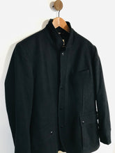 Load image into Gallery viewer, Reiss Men's Wool Zip Peacoat Coat | XL | Black