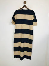 Load image into Gallery viewer, Cos Women's Striped T-Shirt Midi Dress | XS UK6-8 | Multicoloured