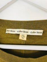 Load image into Gallery viewer, & Other Stories Women’s Wool Jumper | M UK10-12 | Green Navy