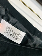 Load image into Gallery viewer, Marks & Spencer Women's Aline Midi Skirt | UK8 | Black