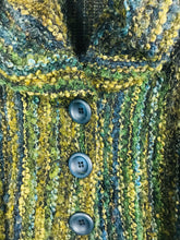 Load image into Gallery viewer, Aria Women's Striped Cowl Neck Cardigan | UK14 | Multicoloured