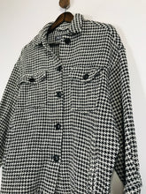 Load image into Gallery viewer, Zara Women's Check Gingham Knit Overcoat Coat | S UK8 | Multicoloured