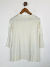 Load image into Gallery viewer, Pure Collection Women's Linen Silk Jumper | UK10 | White