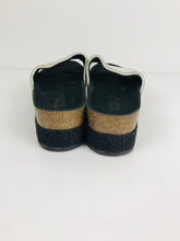 Load image into Gallery viewer, Miss Sixty Women's Platform Sliders Sandals | EU38 UK5 | Black