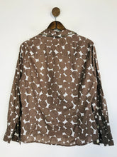 Load image into Gallery viewer, Boden Women's Colour Block Button-Up Shirt | UK14 | Brown