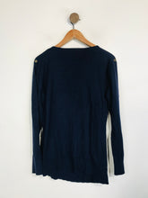 Load image into Gallery viewer, Jojo Maman Bébé Women's Cowl Neck Maternity Jumper| M UK10-12 | Blue