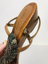 Load image into Gallery viewer, Lilla Lane Women's Leather Boho Sandals  | EU38 UK5 | Brown
