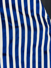 Load image into Gallery viewer, Duchamp Men's Striped Long Sleeve Button-Up Shirt | 43 | Blue
