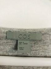 Load image into Gallery viewer, Cos Women’s Draped Jersey T-shirt | UK12 | Grey