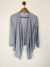Load image into Gallery viewer, Jigsaw Women's Silk Wool Cardigan | S UK8 | Blue