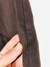 Load image into Gallery viewer, Precis Petite Women's Linen Casual Trousers | UK12 | Brown