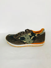 Load image into Gallery viewer, Saucony Boy’s Contrast Camo Trainers | UK4 | Brown