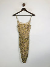 Load image into Gallery viewer, Guess Women's Snakeskin Ruched Mini Dress | S UK8 | Multicoloured