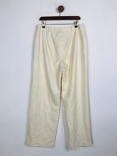 Load image into Gallery viewer, Ann Taylor Women's Wool Wide Leg Casual Trousers | US12 UK16 | Beige