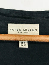 Load image into Gallery viewer, Karen Millen Women's Pleated Bodycon Dress | UK6 | Brown