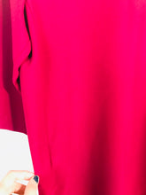 Load image into Gallery viewer, Selected Women's V Neck Shift Dress | EU40 UK12 | Red