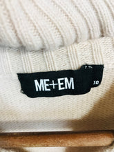 Load image into Gallery viewer, Me+Em Women's Wool High Neck Jumper | UK10 | Pink