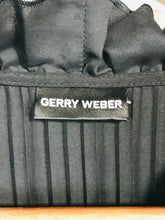 Load image into Gallery viewer, Gerry Weber Women's Pleated Ruffle Button-Up Shirt | L UK14 | Black