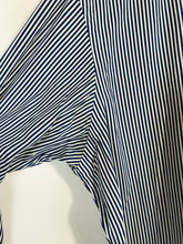 Load image into Gallery viewer, Ralph Lauren Men's Cotton Striped Button-Up Shirt | 40/41 | Blue