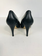 Load image into Gallery viewer, Jones Women's Leather Court Heels | EU39 UK6 | Black