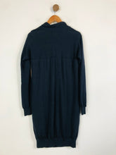 Load image into Gallery viewer, COS Women's Wool Jumper Shift Dress | M UK10-12 | Blue