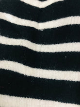 Load image into Gallery viewer, Autograph Women's Cashmere Striped Jumper | UK8 | Black