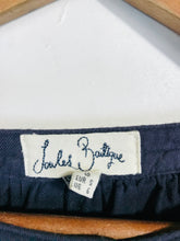 Load image into Gallery viewer, Joules Women's Collarless Blouse | UK10 | Blue