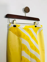 Load image into Gallery viewer, Just Cavalli Women's Animal Print High Waist Pencil Skirt | EU40 UK12 | White