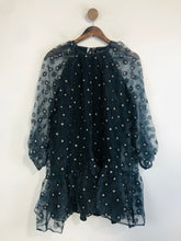 Load image into Gallery viewer, Zara Women's Floral Mini A-Line Dress NWT | S UK8 | Blue
