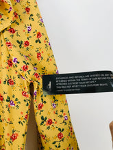 Load image into Gallery viewer, Sister Jane Women's Floral Ruffle Midi Dress | S UK8 | Yellow