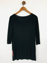 Load image into Gallery viewer, Zara Women's Long Sleeve Graphic T-Shirt | M UK10-12 | Black