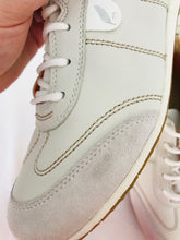 Load image into Gallery viewer, Geox Women’s Vega Leather Trainers | 40 UK7 | Off White