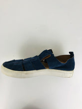 Load image into Gallery viewer, The Sandals Factory Women's Suede Sandals | EU39 UK6 | Blue
