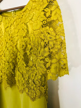 Load image into Gallery viewer, Jacques Vert Women's Lace Midi Dress NWT | UK12 | Yellow