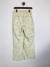 Load image into Gallery viewer, BDG Women's Floral Skate Casual Trousers | W27 UK8-10 | Yellow