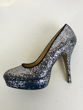 Load image into Gallery viewer, Aftershock London Women's Heeled Glitter Heels | EU39 UK6 | Grey