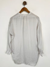 Load image into Gallery viewer, The White Company Women's Satin Blouse | UK8 | White