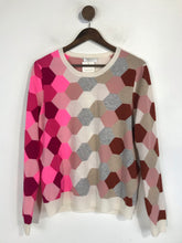 Load image into Gallery viewer, Majestic Filatures Women's Cashmere Colour Block Jumper NWT | 4 | Multicoloured