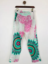 Load image into Gallery viewer, Desigual Women's Floral Harem Casual Trousers | M UK10-12 | Multicoloured