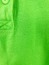 Load image into Gallery viewer, Victoria’s Secret PINK Women’s Distressed Polo Shirt Top | XS | Lime Green