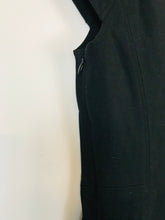 Load image into Gallery viewer, Diane Von Furstenberg Women's Cap Sleeve Sheath Dress | 2 UK6 | Black