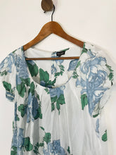 Load image into Gallery viewer, Phase Eight Women's Floral Ruched Blouse | UK12 | Multicolour