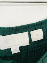 Load image into Gallery viewer, Anthropologie Women’s High Waisted Wide Leg Culottes | XS UK6 | Green