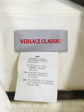Load image into Gallery viewer, Versace Men's Smart Button-Up Shirt | IT43 | White
