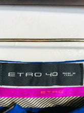 Load image into Gallery viewer, Etro 40 Women's Chinos Trousers | W27 UK8-10 | Blue