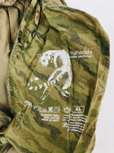 Load image into Gallery viewer, Maharishi Women’s Embroidered Cargo CTrousers | XL UK18 | Brown