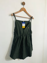 Load image into Gallery viewer, Wear Best Ralphie Women's A-line Cinched Waist Mini Dress | S UK8 | Green