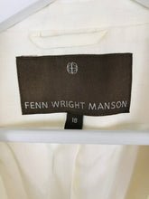 Load image into Gallery viewer, Fenn Wright Manson Womens Linen Blazer | UK18 | Cream